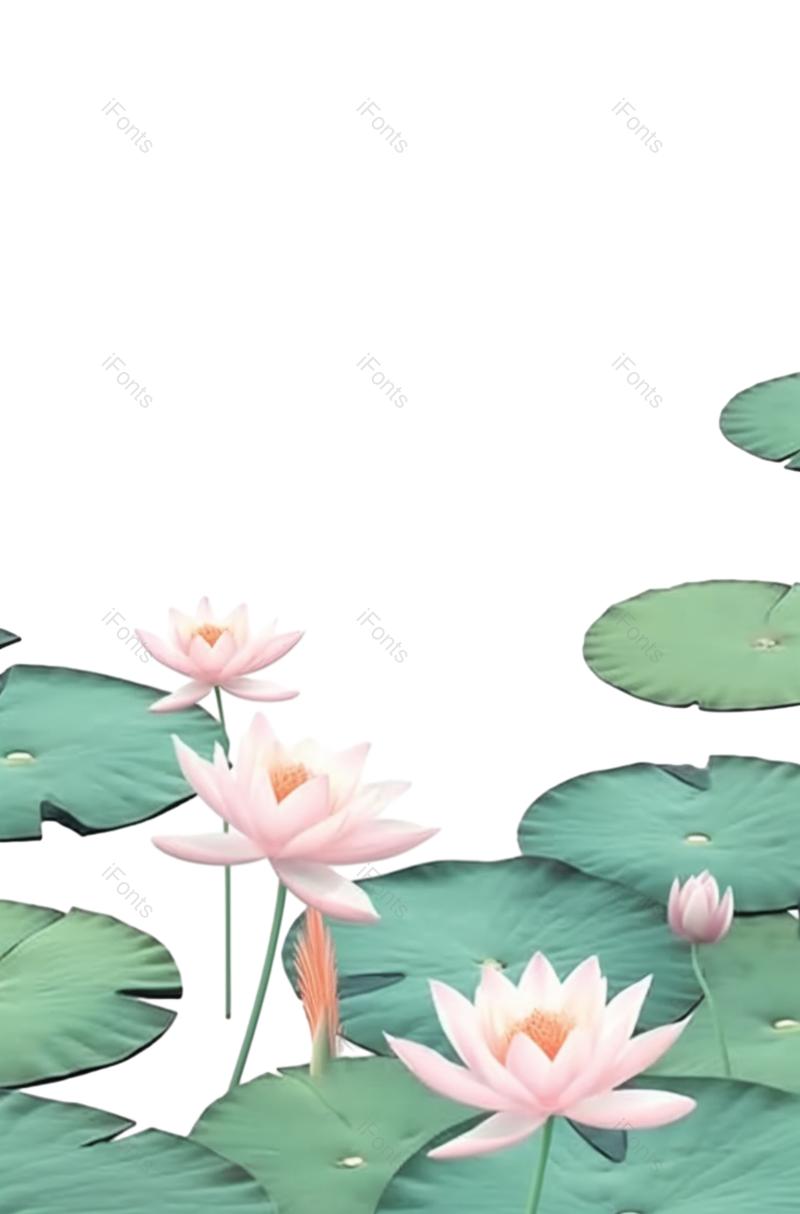 叶子图片,夏至元素,元素PNG,锦鲤免抠素材